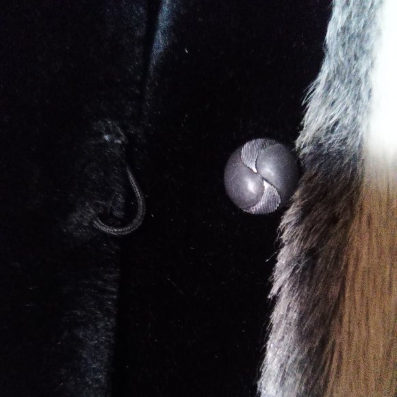 Rare Find "Saint Laurent" Faux Fur Coat - Picture 5 of 16